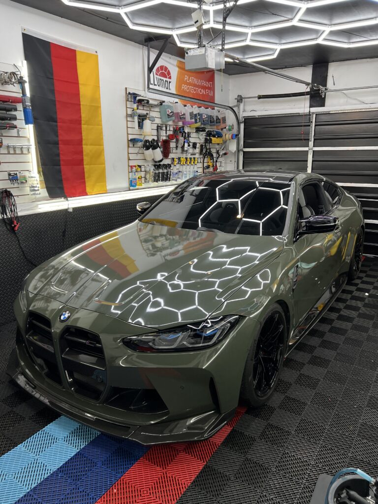 BMW M4 Ceramic Coating Green