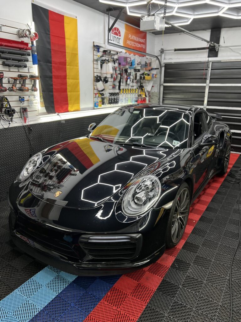 Porsche 911 Turbo Ceramic Coating Black