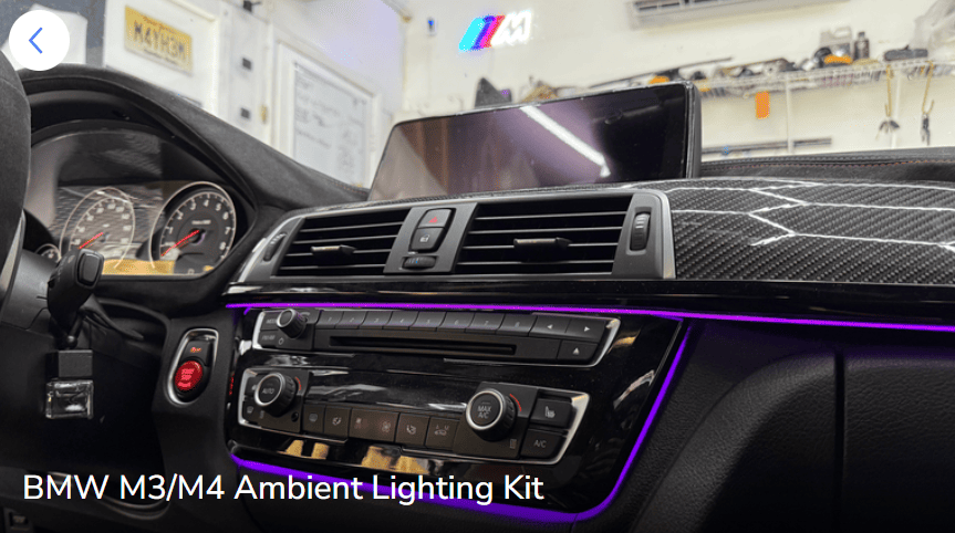 BMW M3-M4 Ambient Lighting Kit