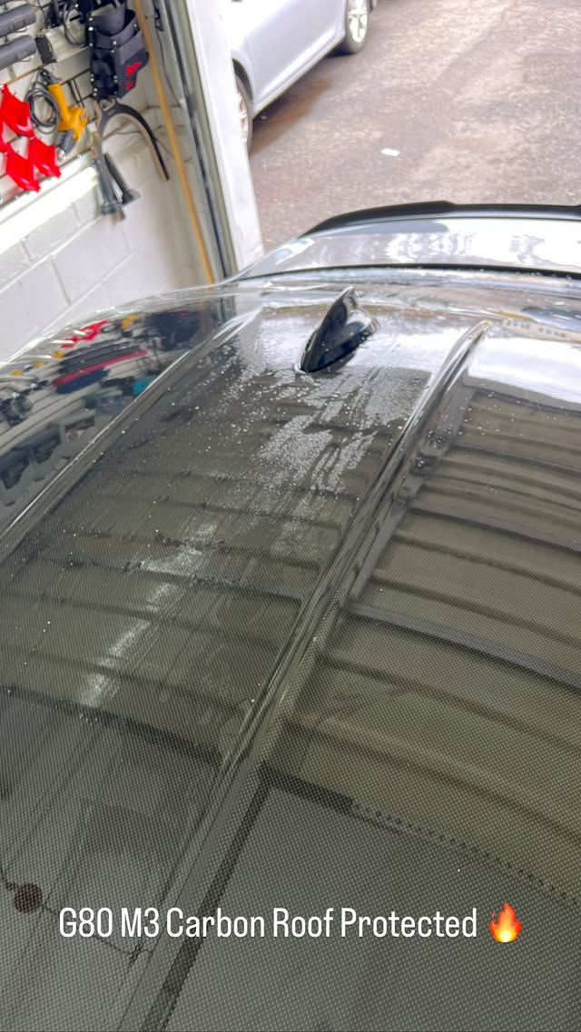 G80 Carbon Roof PPF