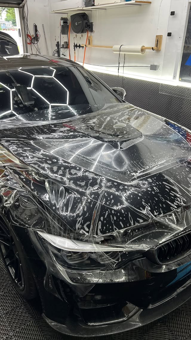 Hood PPF in Progress